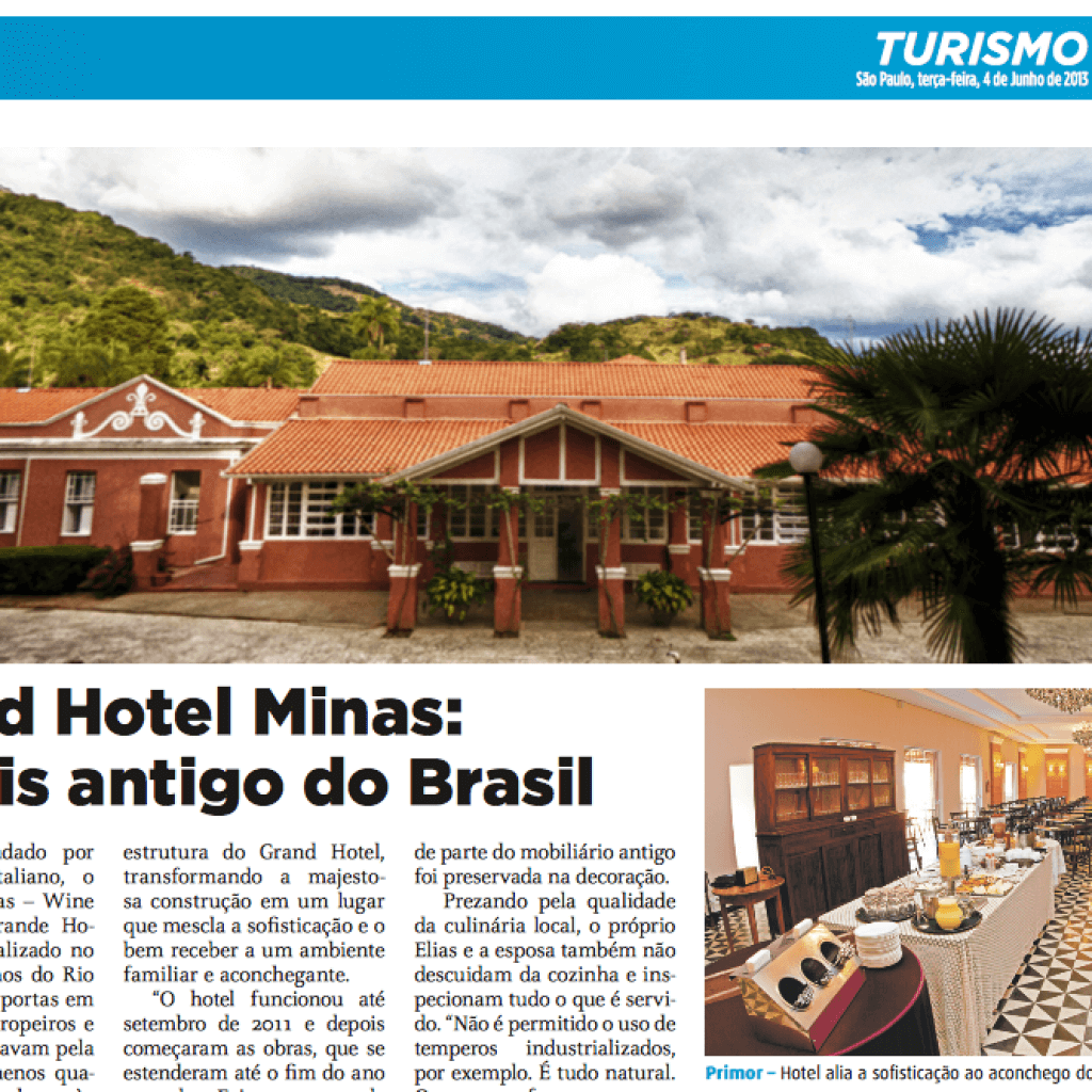 Grand Hotel Pocinhos: o mais antigo do Brasil